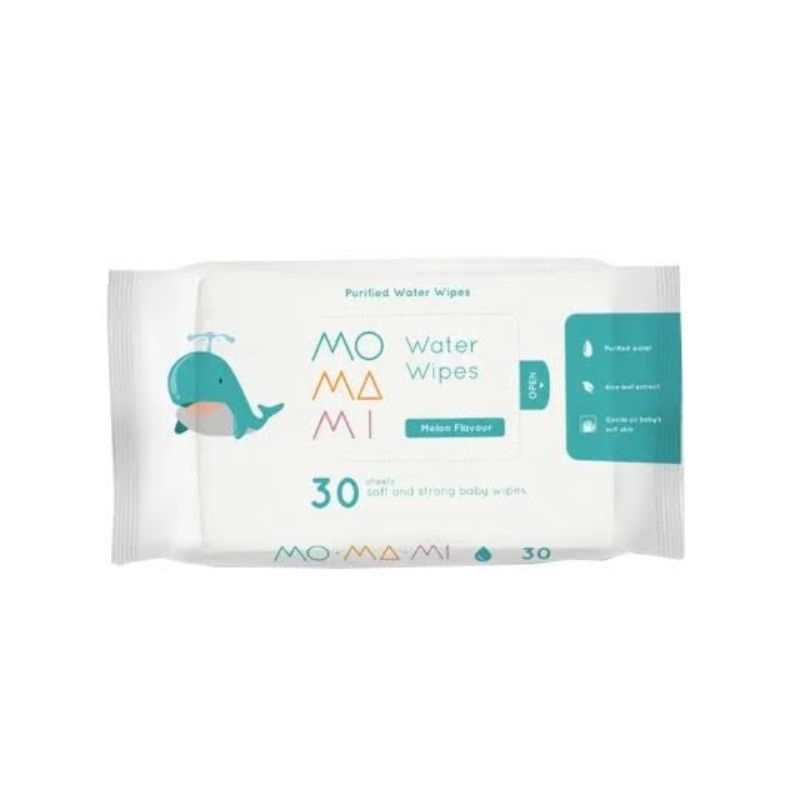 Momami Water Wipes 30 Lembar / Tissue Basah Bayi