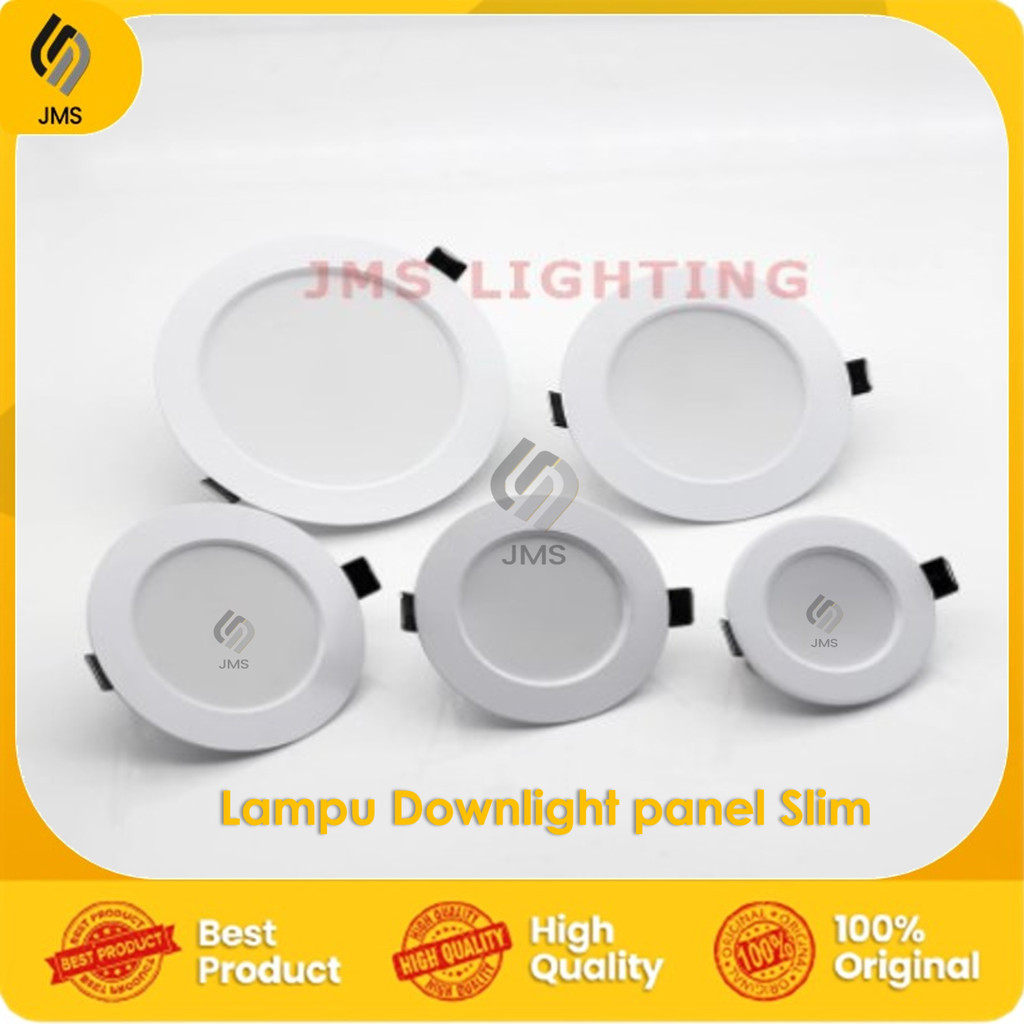 LAMPU LED PANEL DOWNLIGHT SLIM TEMPEL PLAFON RUMAH 6 WATT 9 WATT 12 WATT 18WATT 24 WATT / 6W / 9W
