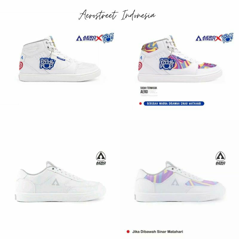 Aerostreet paddle pop x armature change colour original