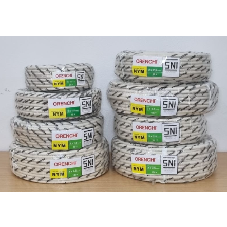 Kabel ORENCHI NYM PER METER 2X1,5 2X2.5