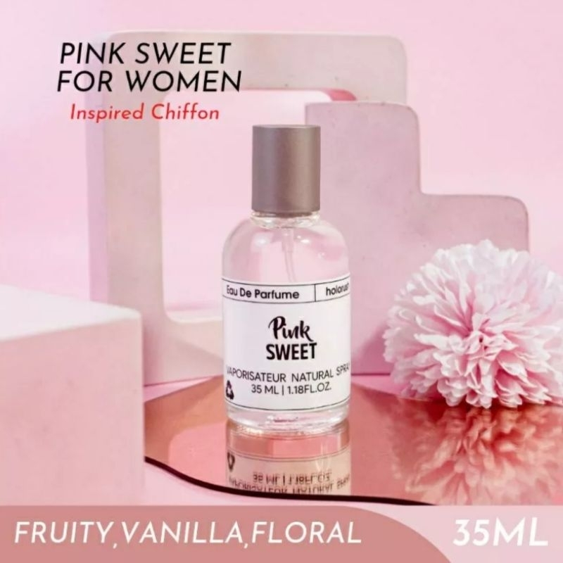 Holorush Parfume Pink Sweet Parfum Wanita parfum Pemikat Pasangan Parfum Pink Sweet