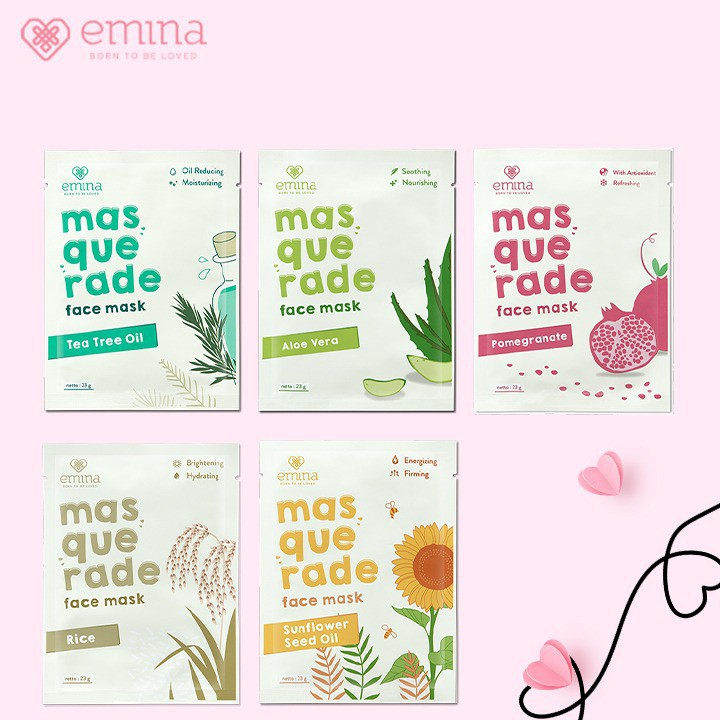 Emina Masquerade Face Mask / Masker Wajah