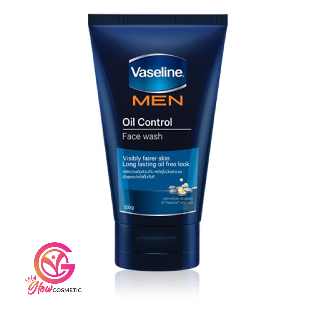 VASELINE MEN OIL CONTROL FACIAL WASH 100GR