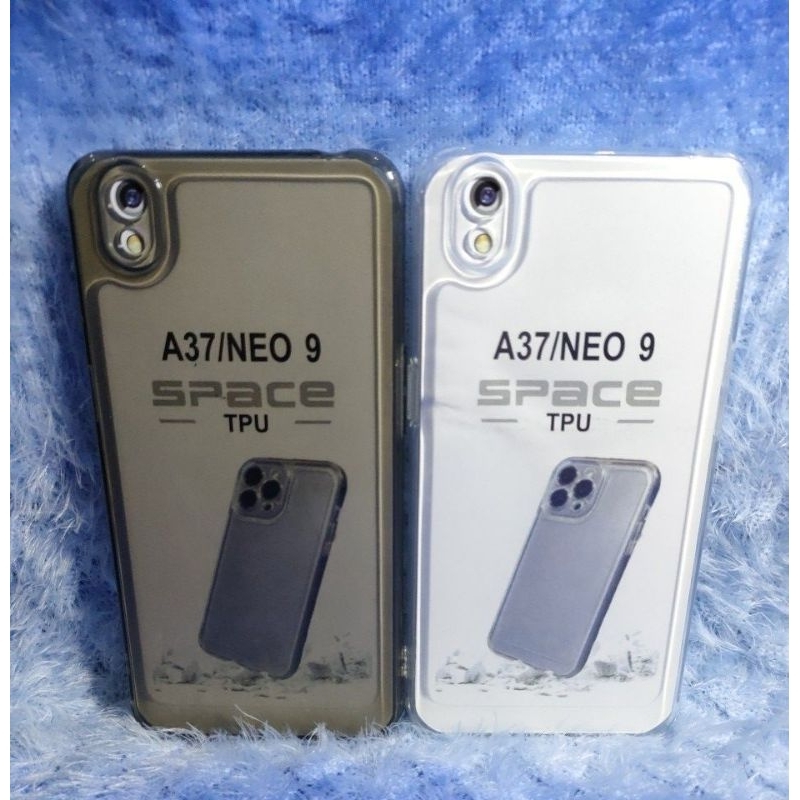 Softcase casing OPPO A37 A37F NEO9 Selikon Bening transfaran pelindug belakang hp