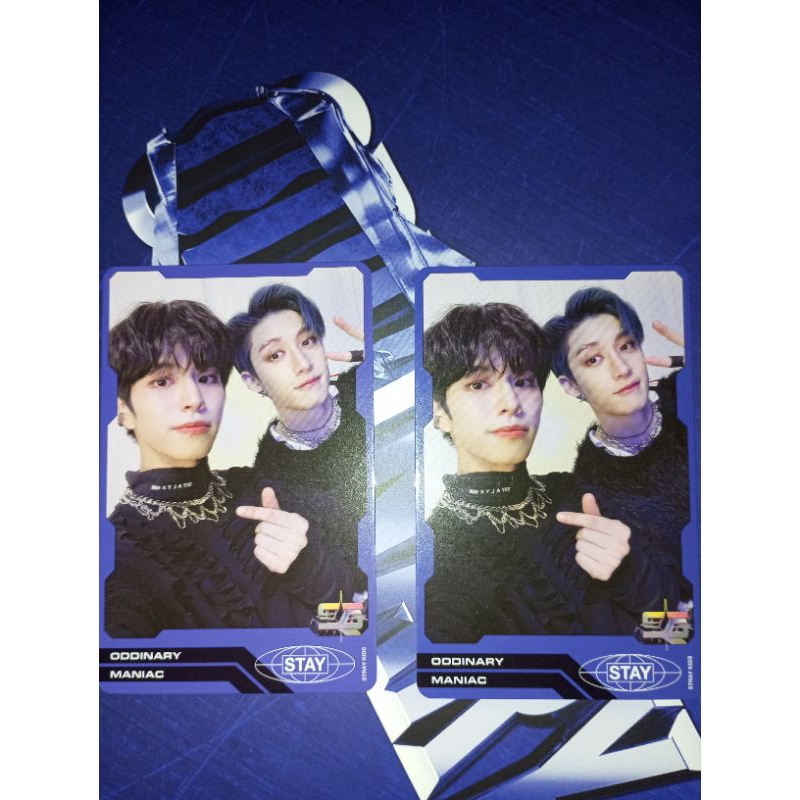 Stray Kids Bangchan Seungmin Chanmin Scanning Photocard Bangchan Oddinary Id Card
