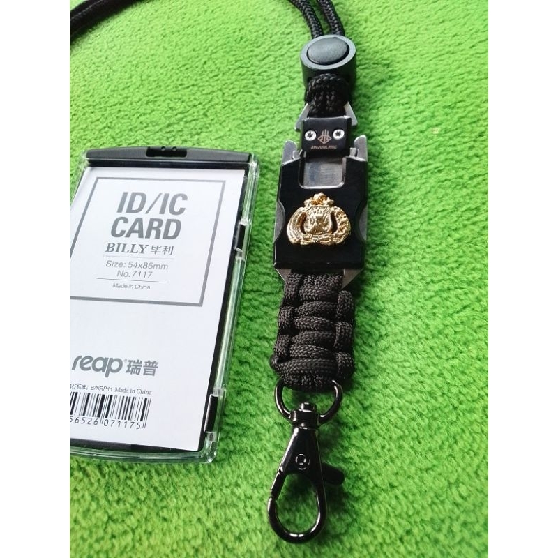 

lanyard tactical TRIBRATA logo timbul
