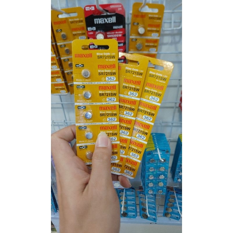 KARUNIA JAM - BATERAI MAXELL SR721SW 362 721 BATERAI JAM ORIGINAL BATERE ORI AG11