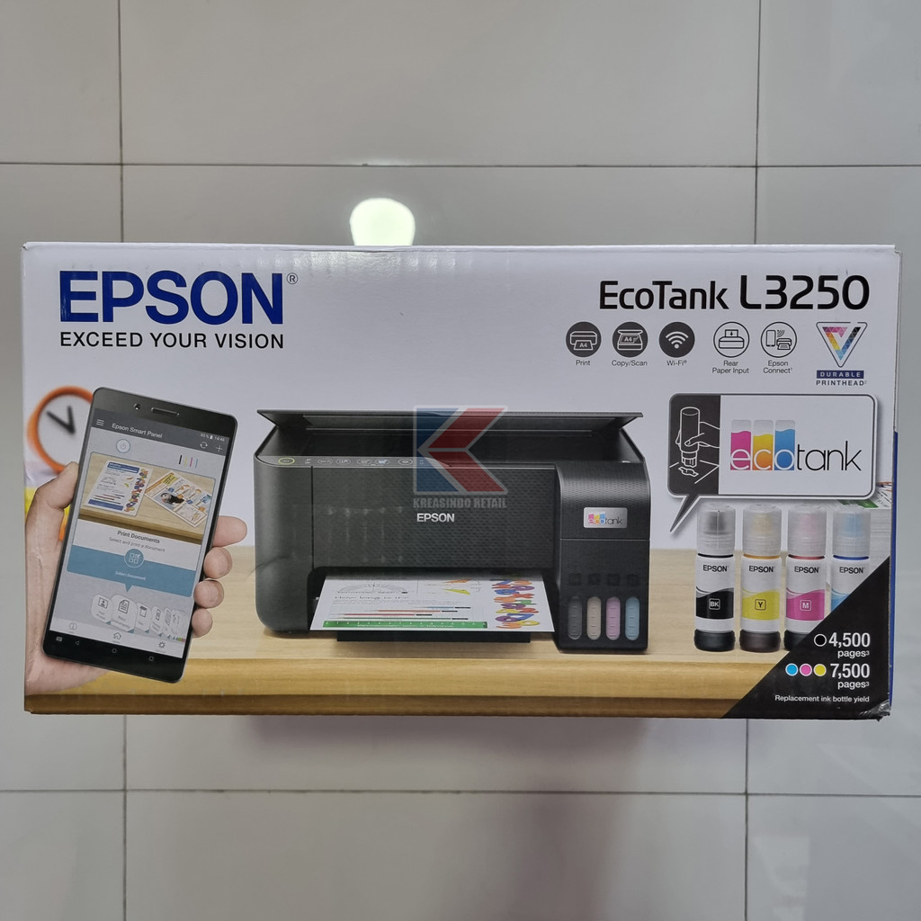 Epson L3250 WiFi All-in-One Printer (Pengganti L3150)