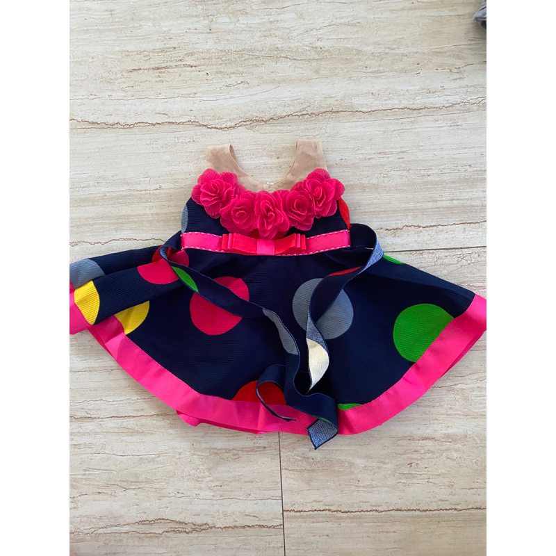 baju pesta anak perempuan preloved size S