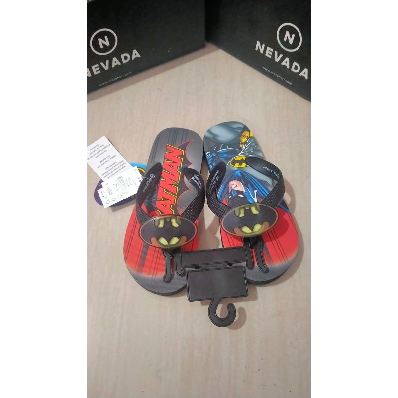 Sz 28-33 Sandal Jepit Led anak Cowok Tranformer X NEVADA