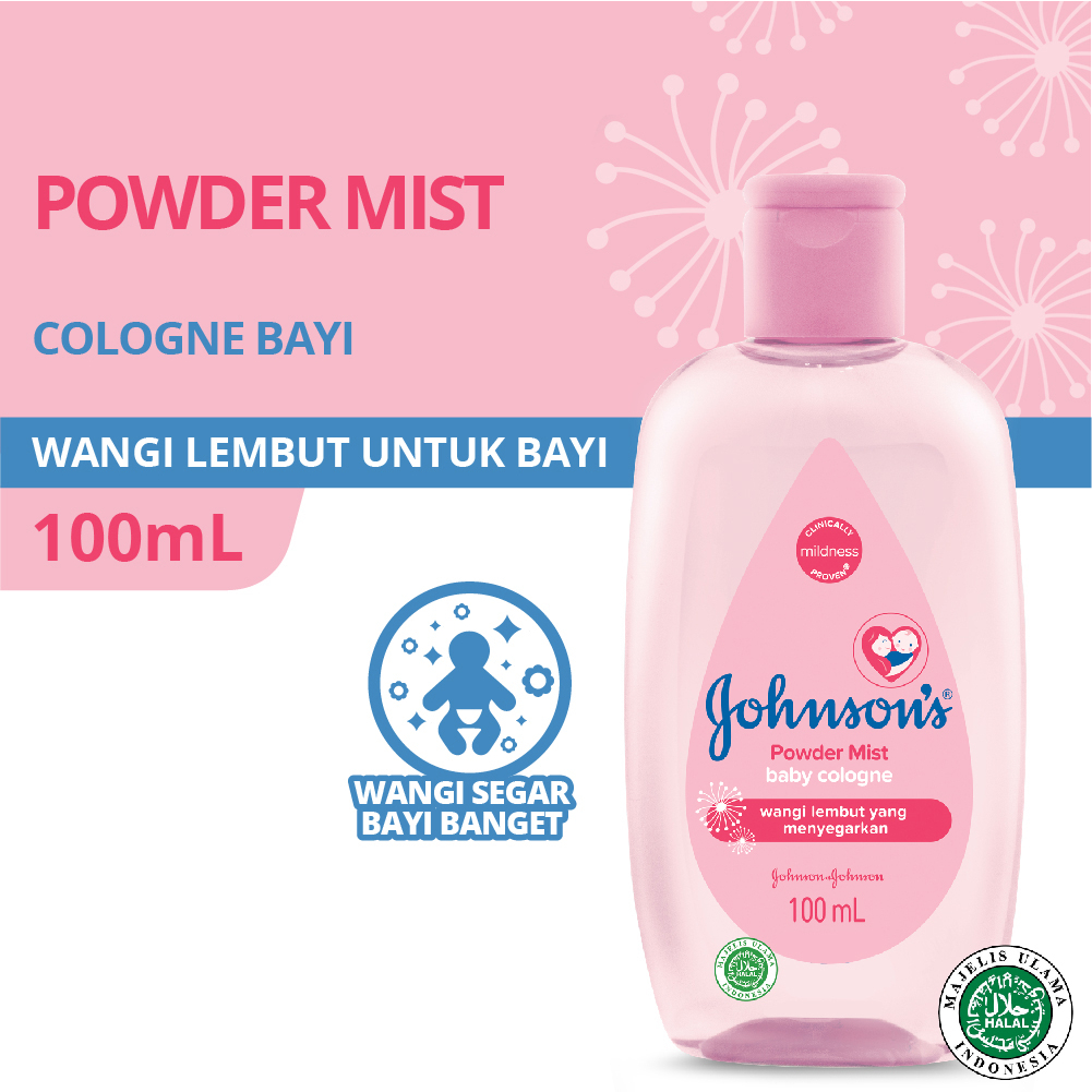 JOHNSONS Baby COLOGNE 100ml / JOHNSONS Baby OIL 125ml &amp; 50ml