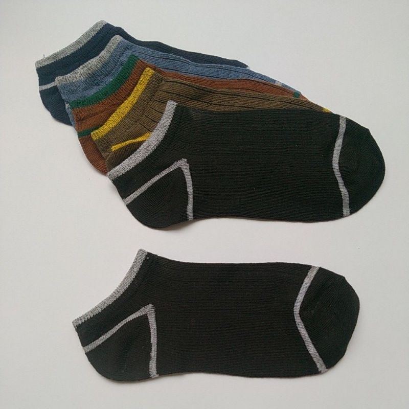 Kaos Kaki Pendek Semata Kaki / Kaus Kaki Short Ankle Cute Socks / Kaos Kaki Polos Import Sock Unisex