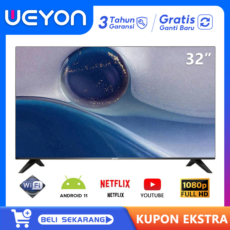 Weyon Smart TV 32 inch tv Digital WEYON TV LED MURAH GARANSI Televisi DVB-T2