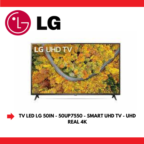 TV LED SMART LG 50 INCH | 50UP7550 | UHD | 4K | SMART TV - FREE ONGKIR SERANG KOTA