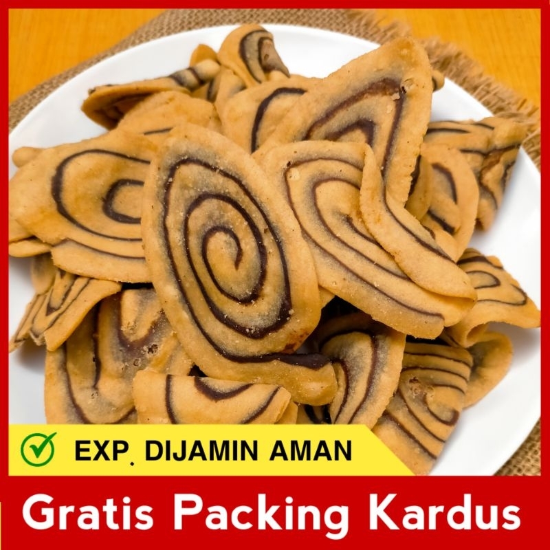 

Cemilan Snack Kuping Gajah Manis 500 gram tradisional