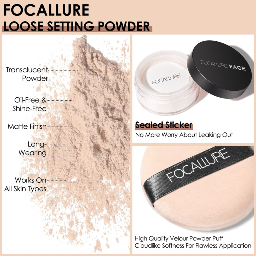 Focallure Setting Powder - Natural