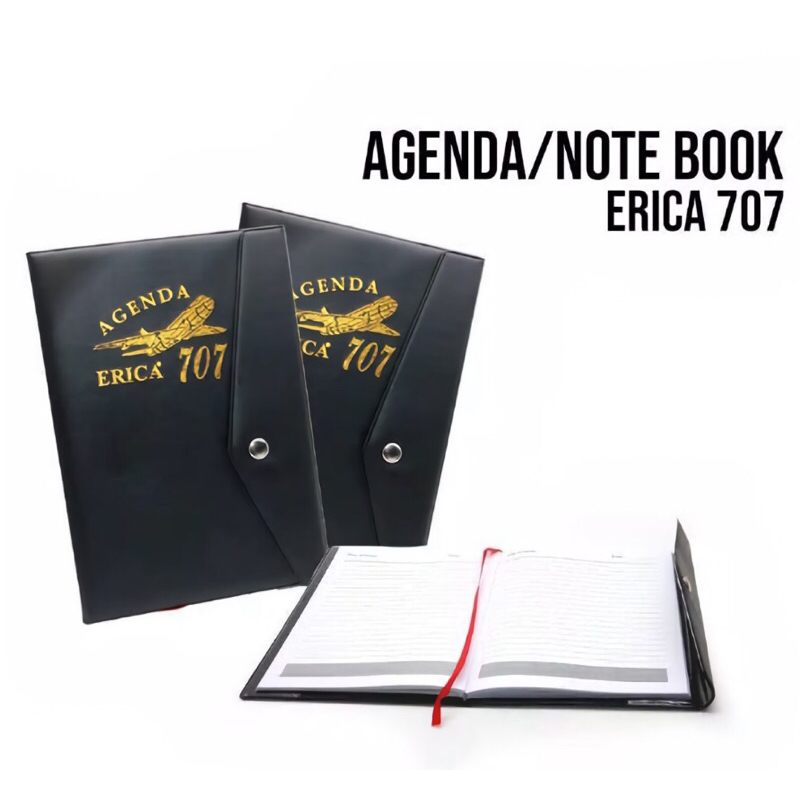 

Buku Agenda Bergaris / Agenda Kancing Notebook 707 Erica isi 64 Lembar