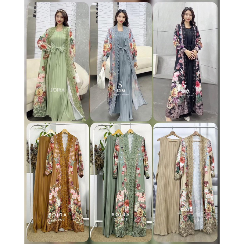 Hanisa gamis soira import premium/Hanisa dress soira import premium