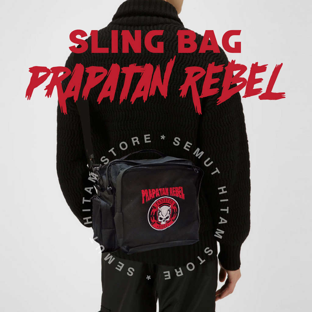 Tas Slempang / Sling Bag Metal Prapatan Rebel