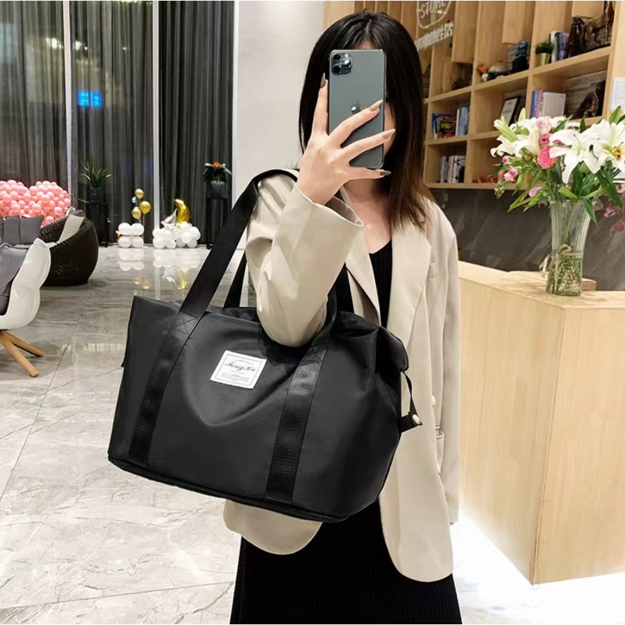 JK 943 1KG MUAT 3PCS TAS DUFFEL OLAHRAGA IMPORT WANITA FASHION TOTE BAG T3232