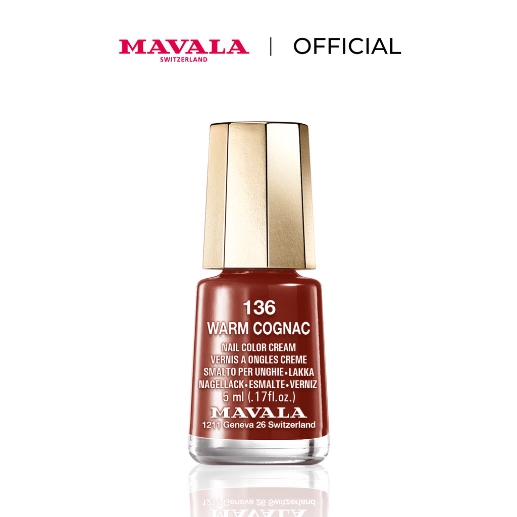 Mavala fantasy colors nail polish Warm Cognac