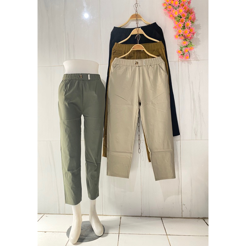 celana baggy jogger import premium