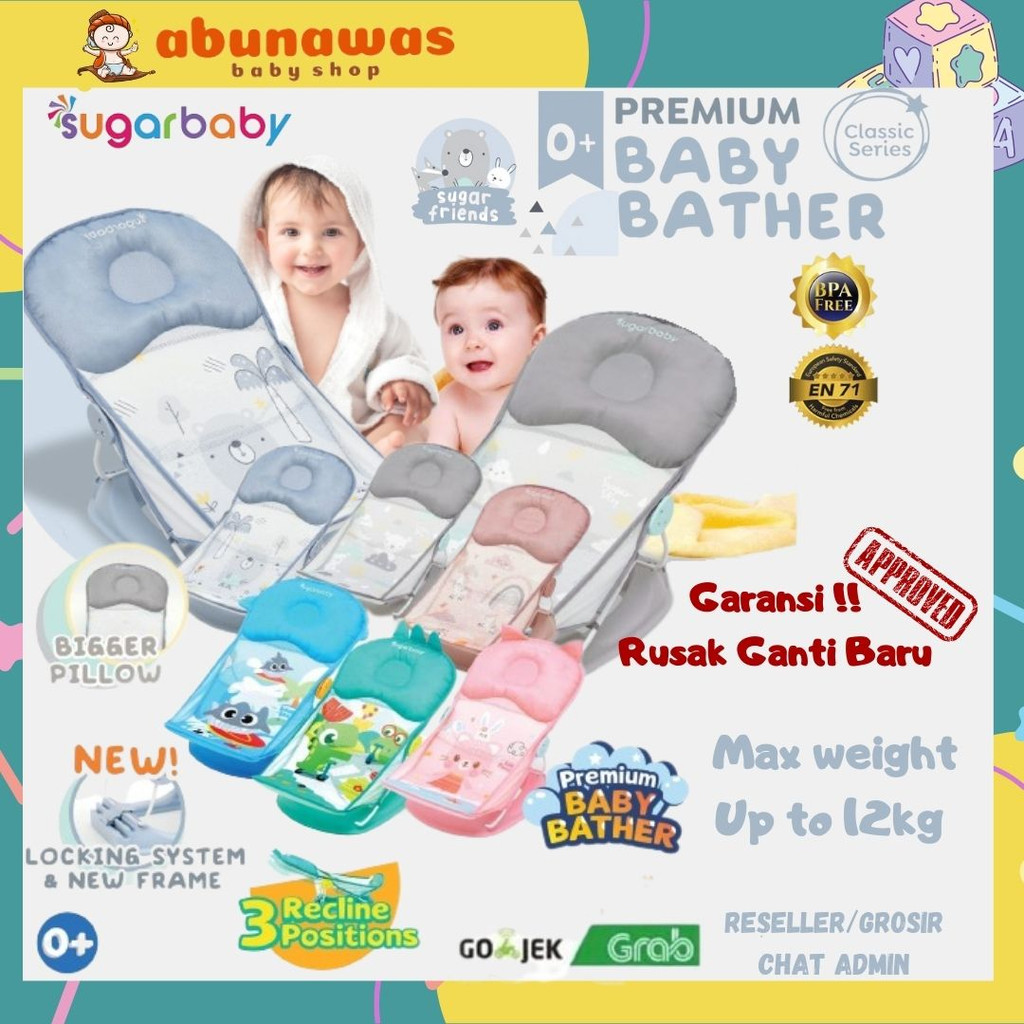 [FREE BUBBLE WRAP] Sugar Baby Baby Bather Tempat Mandi Bayi Bak Mandi Bayi Baby Bathub Bayii