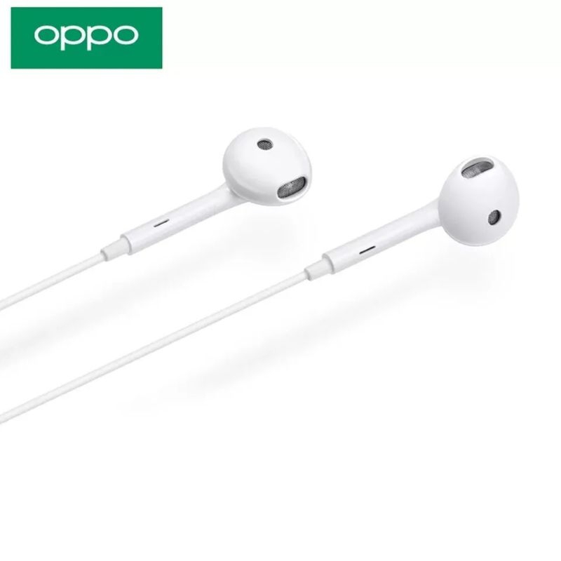 EARPHONE HEADSET ORIGINAL 100% OPPO RENO 8 / 8 PRO PLUS 5G PURE BASS JACK TYPE C ORI HANDSFREE