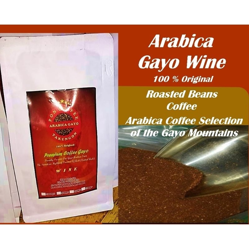 

Bubuk Kopi Arabika Wine Gayo || Original