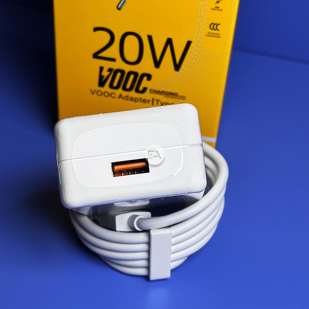 Charger Realme 20 WATT SUPERVOOC TYPE C ORIGINAL 100%