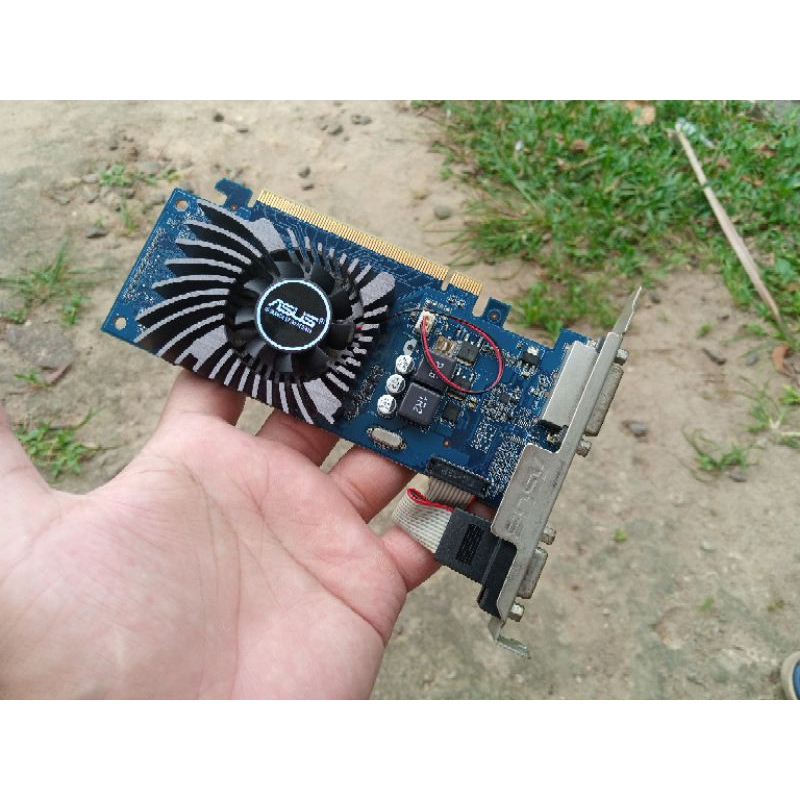 VGA nvidia gt 210 ASUS GT210 EA210 1GB DDR3 128bit normal bagus