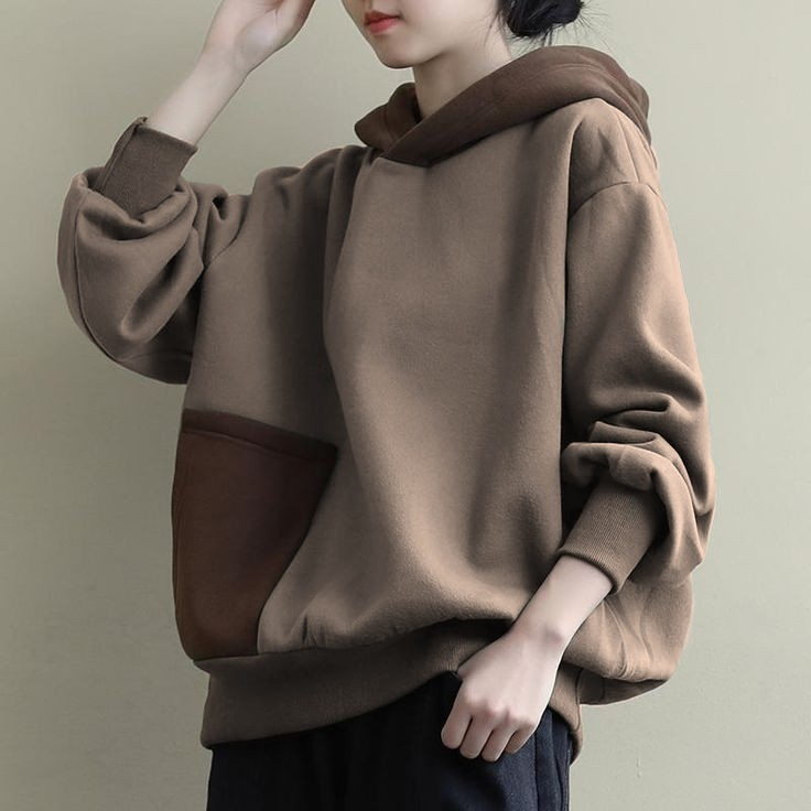 SWEATER HOODIE OVERSIZE / SIDE POCKET HOODIE SWEATER OVERSIZE WANITA