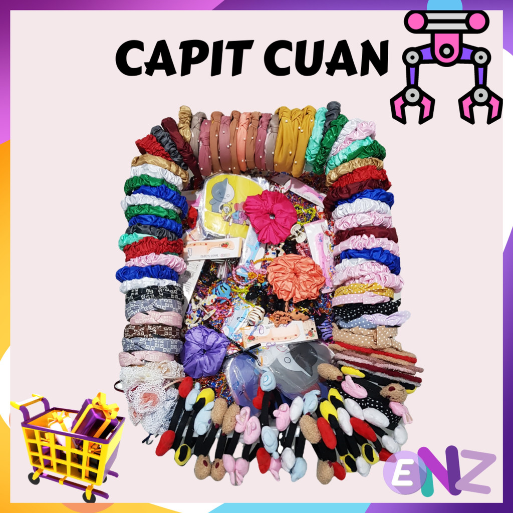 ENZ ® Capit Acc 03 Berhadiah / Capit Pasti Cuan / Capit Pasti Untung / Capit Anti Rugi / Capit Assesories / Capit Barang Berkualitas / Comot Accesoris 1221