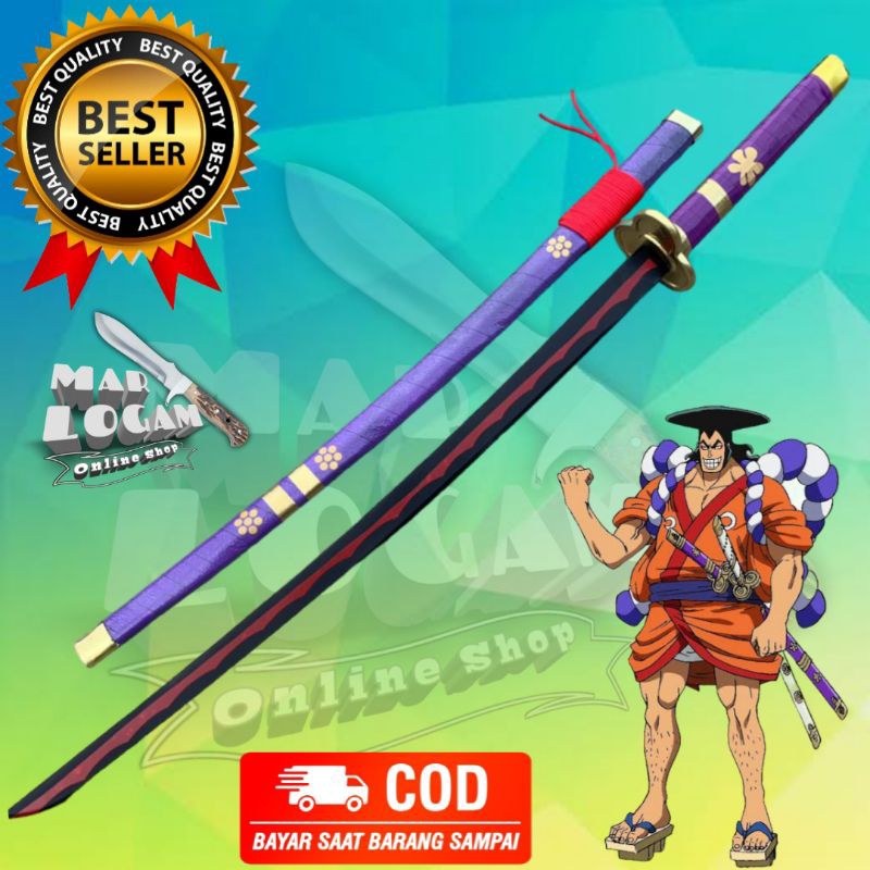 COSPLAY ANIME !!! Katana ENMA samurai KOZUKI ODEN anime Onepiece ZORO