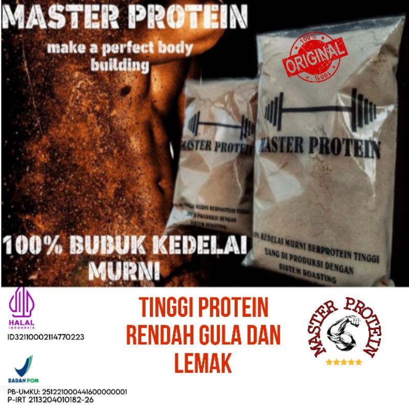 

susu bubuk kedelai master protein 1kg