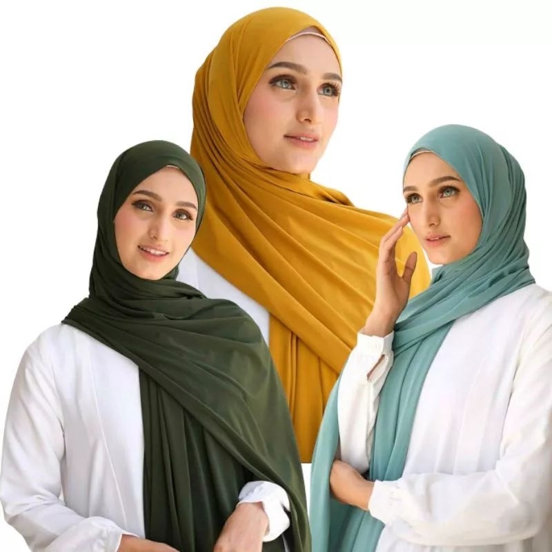 Pashmina Jersey | Pashmina Kaos Jersey Premium | Pashmina Malaysia Jersey