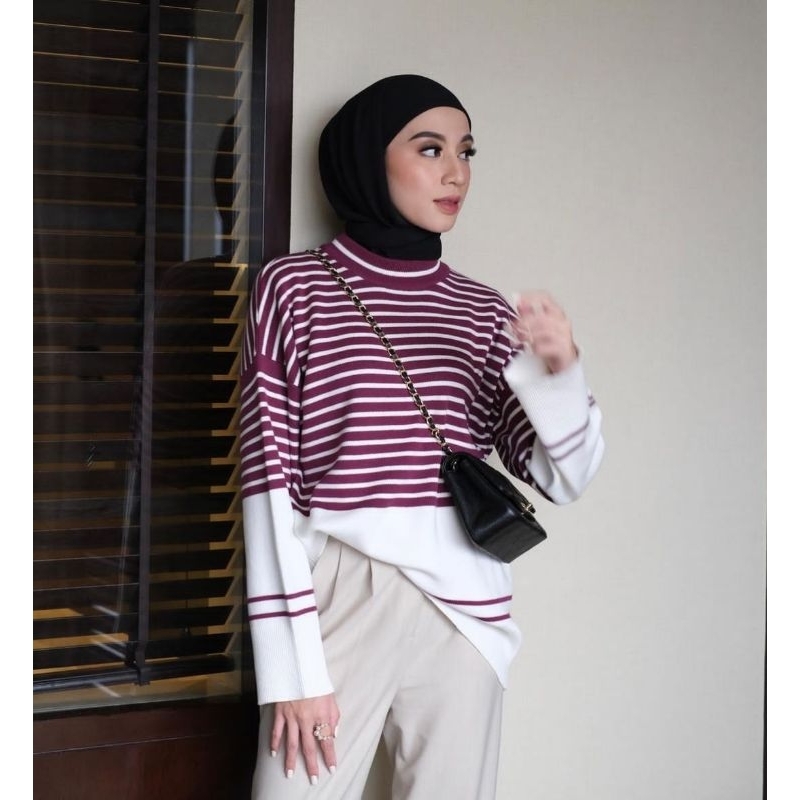 NUNA SWEATER MAGENTA GONEGANI