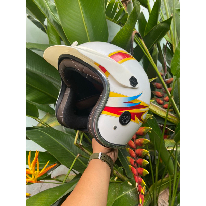 helm yamaha jadul rx king fiz lawas ori dmi vigano kiwi cakil robot