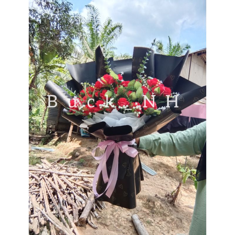 BUKET BUNGA JUMBO/BUKET BUNGA MAWAR