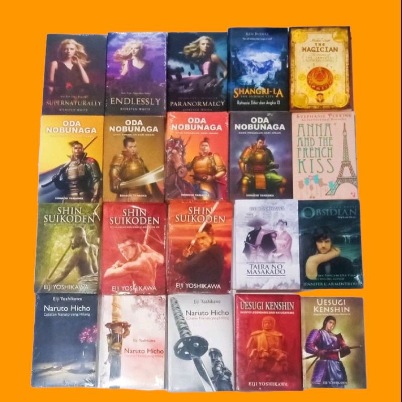OBRAL Buku ORIGINAL // novel murah // novel sastra Jepang // fantasi // dewasa // fiksi // sejarah /