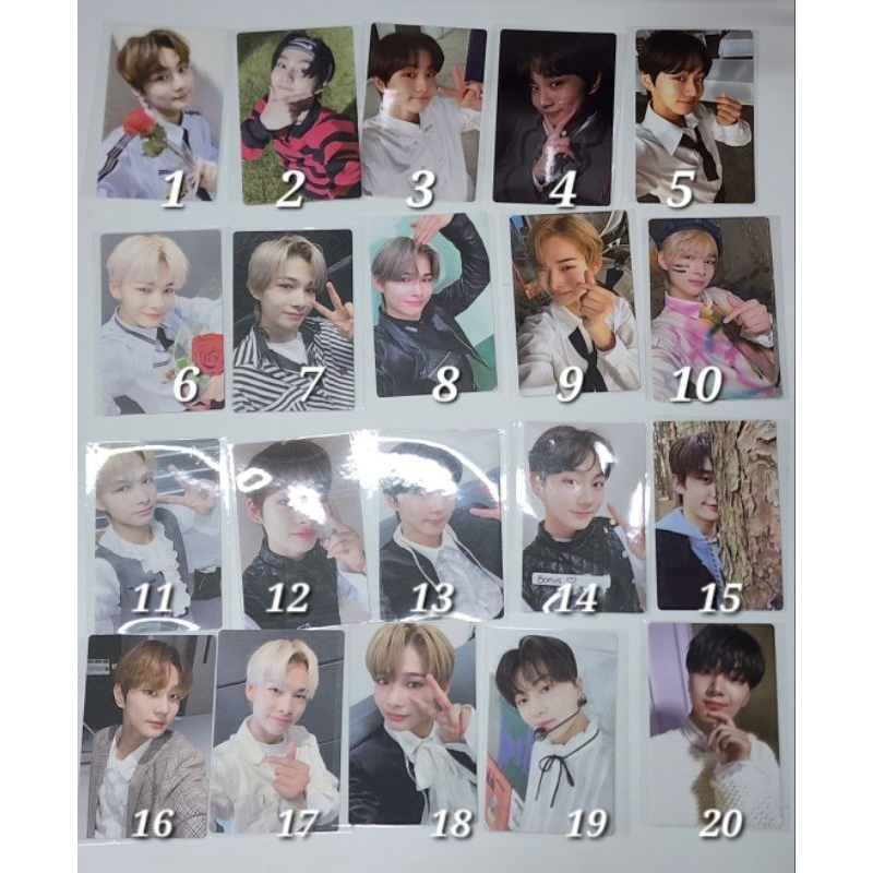 enhypen official photocard Piece of Memories (POM)
