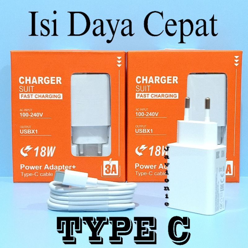 Charger Casan Xiomi Redmi Note 7 8 PRO 9 Quick Charge QC 3.0 Original 100% TIPE TYPE C