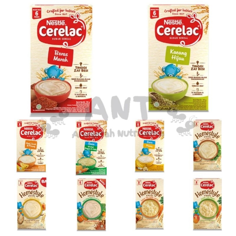 Cerelac Homestyle Bubur Tim / Cerelac Bubur Bayi 120gr MPASI