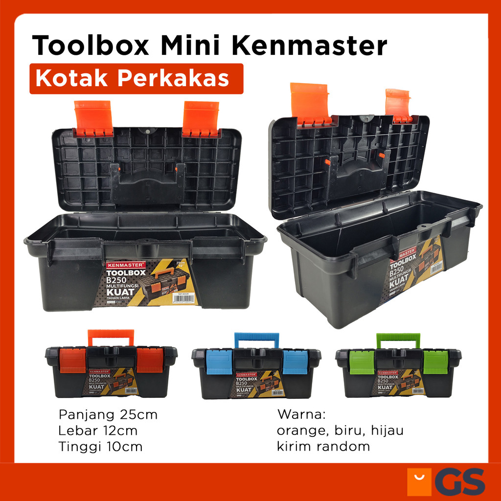 Toolbox Mini Kenmaster B250 Kotak Perkakas