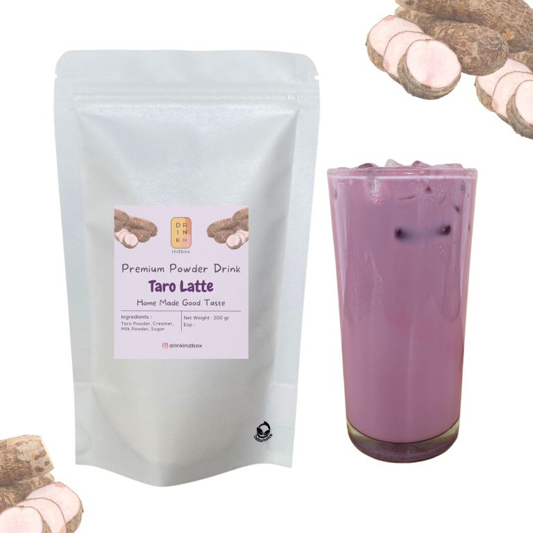 

Bubuk Minuman Taro Latte 200gr