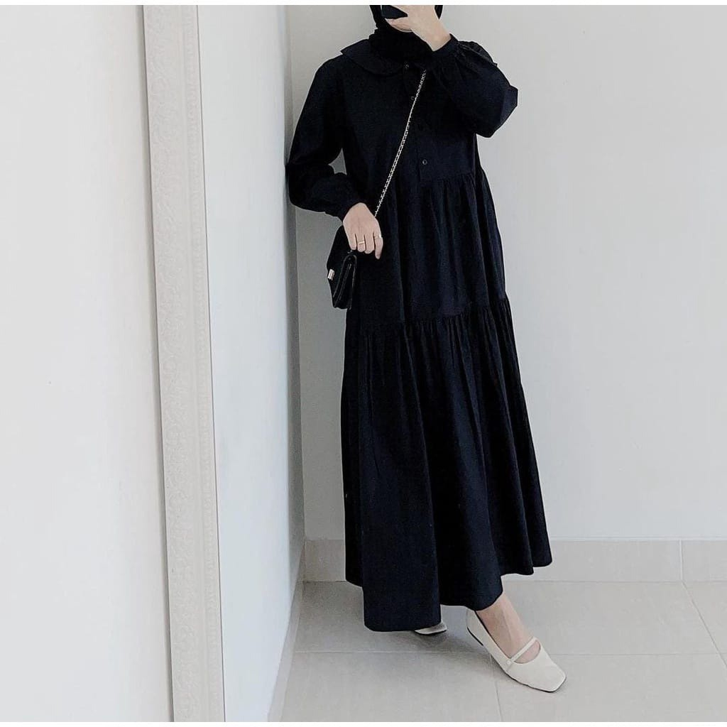 GAMIS SUSUN MAT RAYON TWILL PREMIUM SIZE S M L XL XXL ADEM LEMBUT TIDAK MENERAWANG DRESS PAKAIAN MUSLIM MODERN HIJAB FASHION BERKUALITAS JAHITAN RAPIH KUAT UKURAN LENGKAP KECIL NORMAL BESAR GEDE JUMBO BIG OVERSIZE COCOK UNTUK SANTAI KONDANGAN OUTFIT