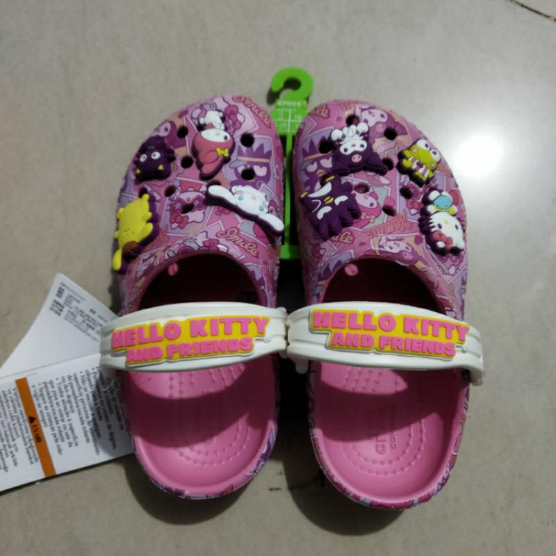 CROCS HELLO KITTY and FRIENDS CLOG KIDS and JUNIOR GIRLS