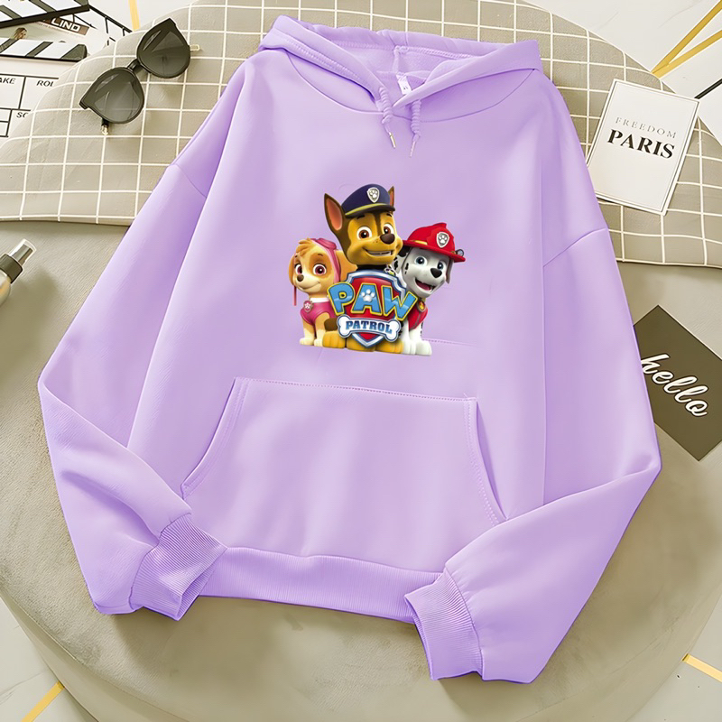 Sweater anak laki laki PAW PATROL hoodie anak laki laki 2-10 tahun