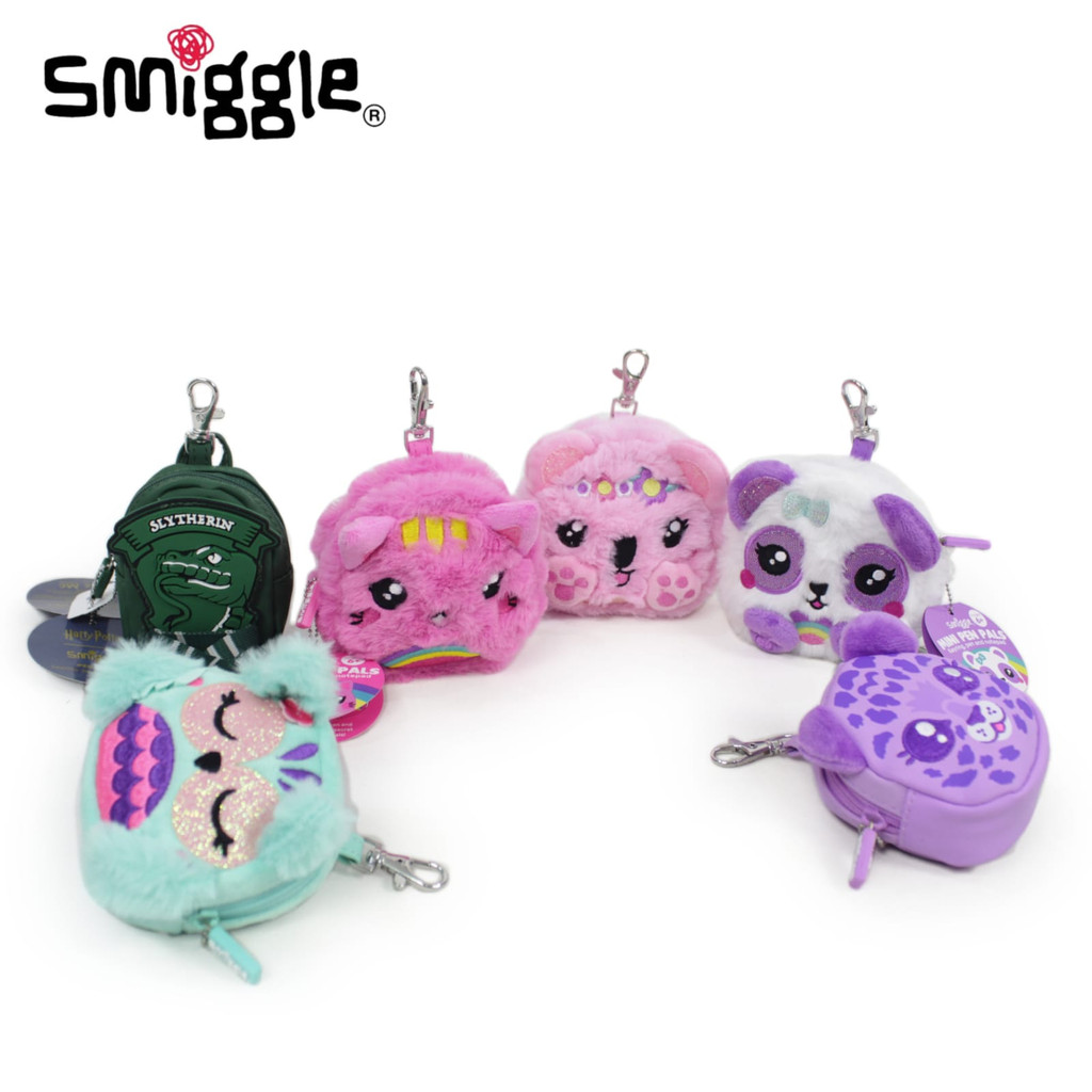 Smiggle Mini Pals Pouch Gantungan Tas / Dompet Coin