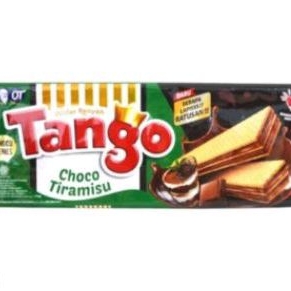 

WAFER TANGO RENYAH RASA CHOCO Tiramisu 110 GRAM